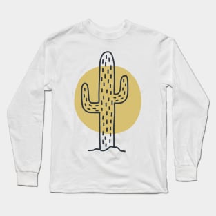 Cactus in the sunset Long Sleeve T-Shirt